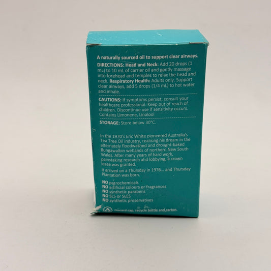 Thursday Plantation Peppermint Oil – Head & Neck – 25mL