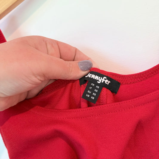 Jennyfer Size XS Red Dress