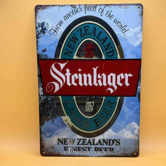 Steinlager Lager Beer Metal Sign
