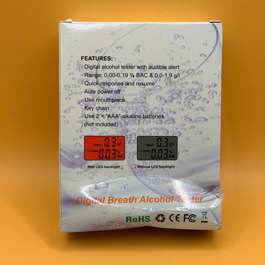 Digital Breath Alcohol Tester