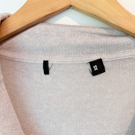 Cut Label Size XS Linen / Viscose Knit Dress