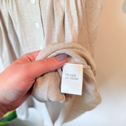 Cut Label Size XS Linen / Viscose Knit Dress