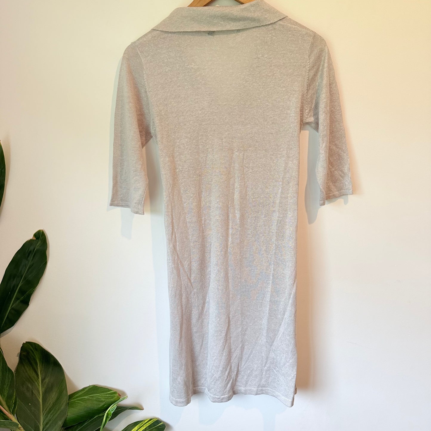 Cut Label Size XS Linen / Viscose Knit Dress