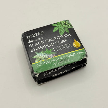 Rozino Jamaica Black Castor Oil Shampoo Soap – 60 g