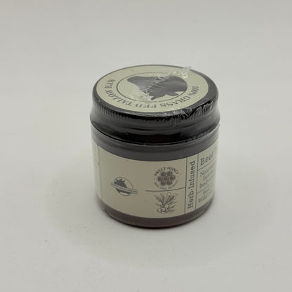 Grass-Fed Beef Tallow Balm with Wild Honey – 60 g