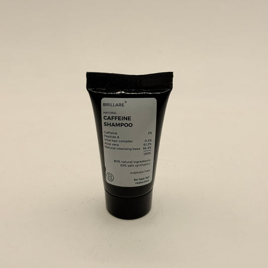 Brillare Natural Caffeine Shampoo – Travel Size 10 ml