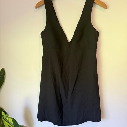 Keith Matheson Size 12 Black Mini Dress (NZ Made)