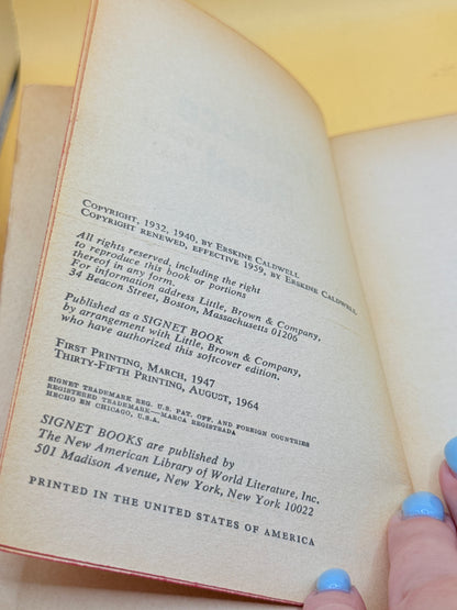 Tobacco Road by Erskine Caldwell (1964)