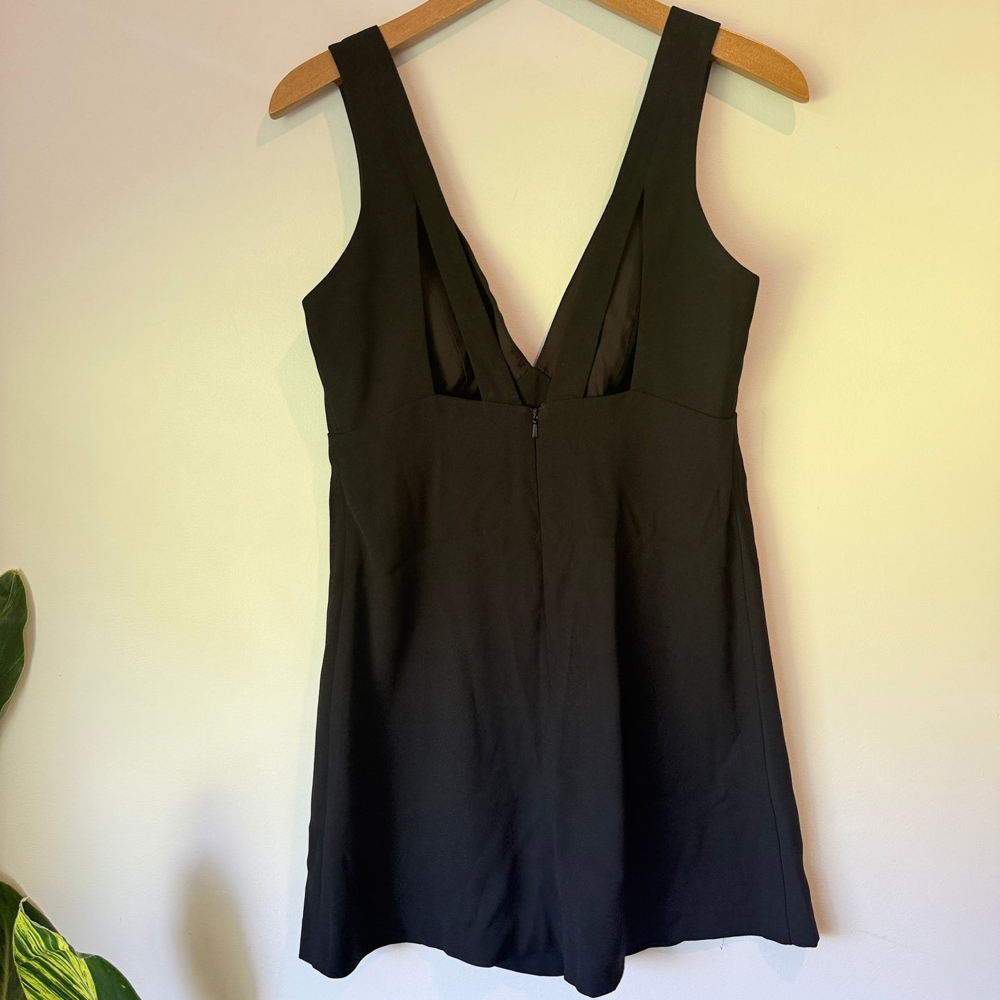 Keith Matheson Size 12 Black Mini Dress (NZ Made)