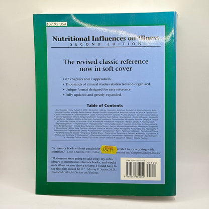 Nutritional Influences on Illness by Melvyn R. Werbach, M.D.