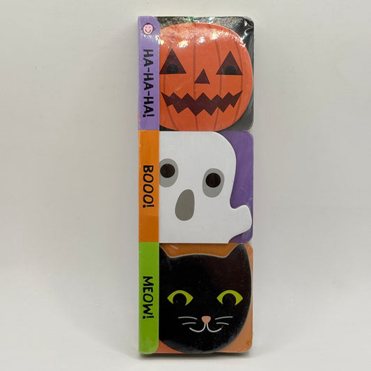 Halloween Chunky Board Book Set – 3-Pack (Pumpkin, Ghost & Cat)
