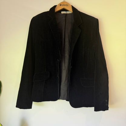 Severine Peraudin Size U/Arm 48cm Black Corduroy Jacket