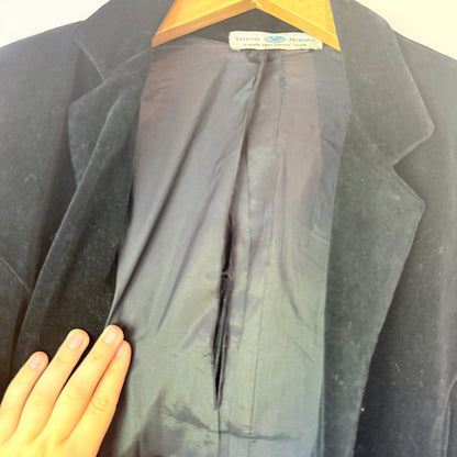 Severine Peraudin Size U/Arm 48cm Black Corduroy Jacket