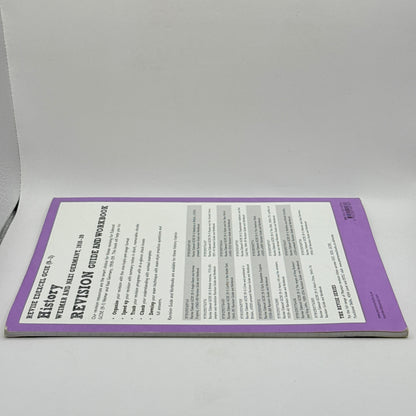 Revise Edexcel GCSE (9-1) History Weimar and Nazi Germany, 1918-39 Revision Guide and Workbook by Pearson