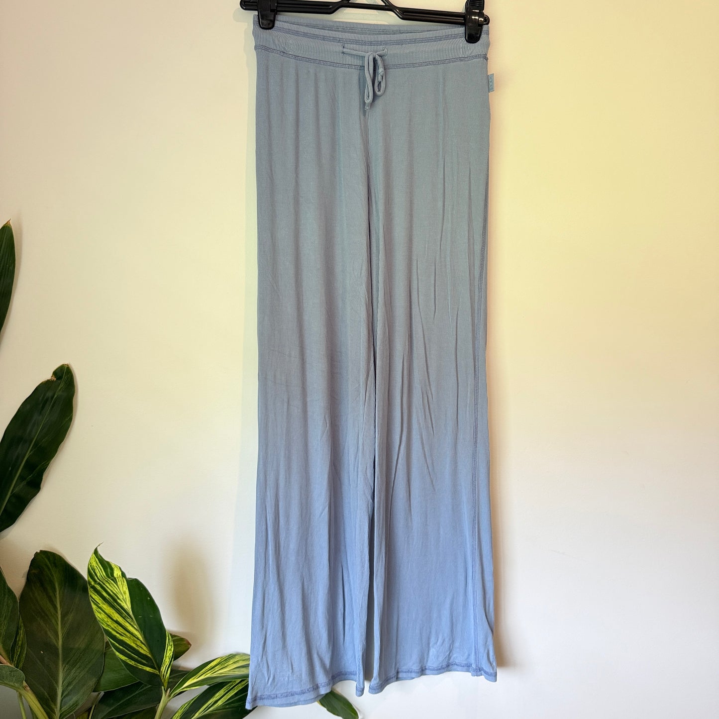 Cotton:On Size XS/PP Light Blue Wide-Leg Lounge Pants