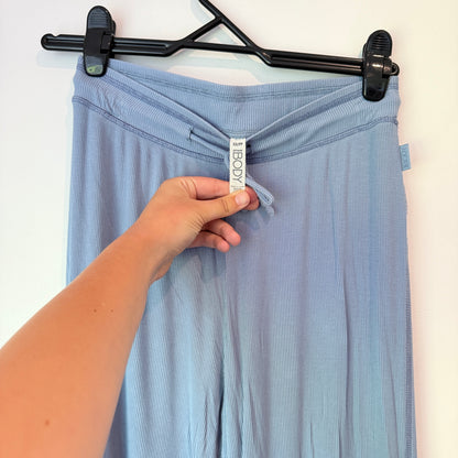 Cotton:On Size XS/PP Light Blue Wide-Leg Lounge Pants