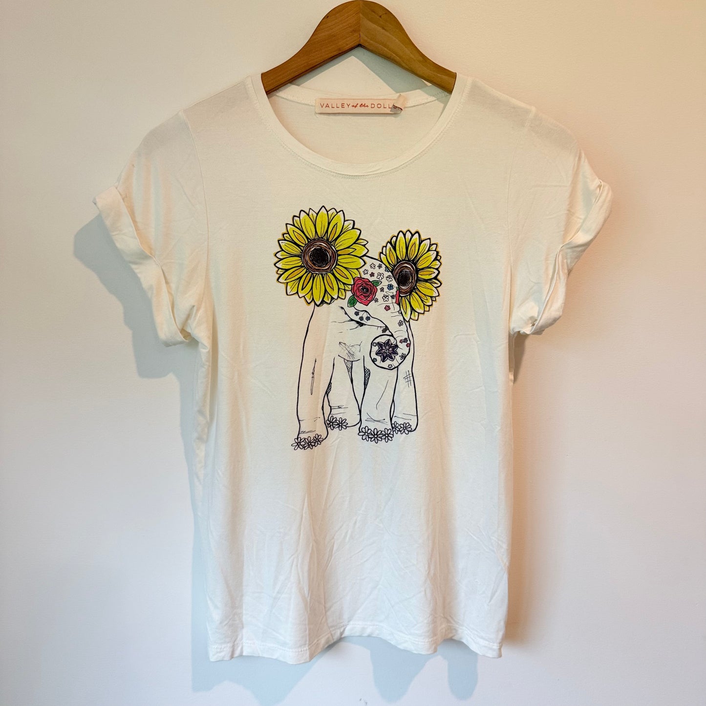 Valley of the Dolls XS Mirabella Elephant Tee