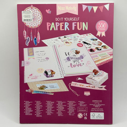 DIY Paper Fun by Miss Melody
