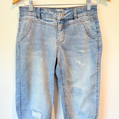 Just Jeans Size 6 Amaze Knit Denim Mid Rise Jeans