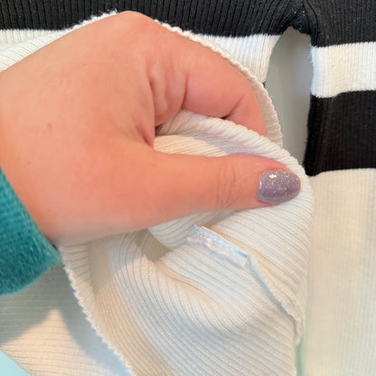 Mirrou Size S Ribbed Top