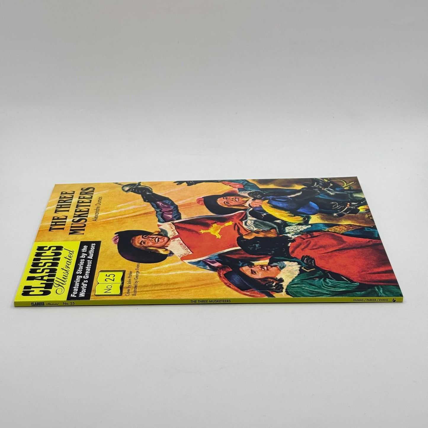 The Three Musketeers by Alexandre Dumas (Classics Illustrated No. 25)