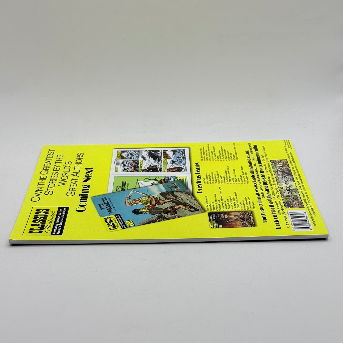 Off on a Comet by Jules Verne (Classics Illustrated Issue No. 47)