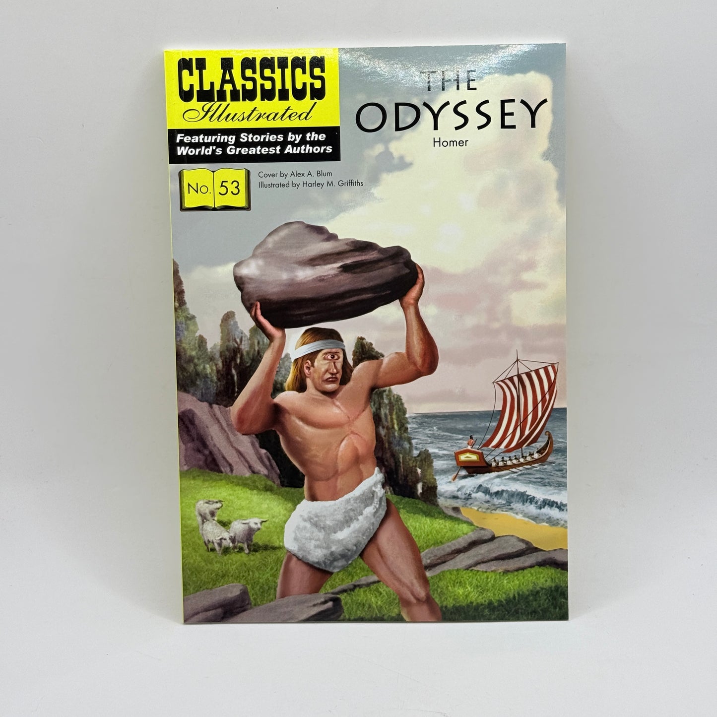 The Odyssey by Homer (Classics Illustrated No. 53)