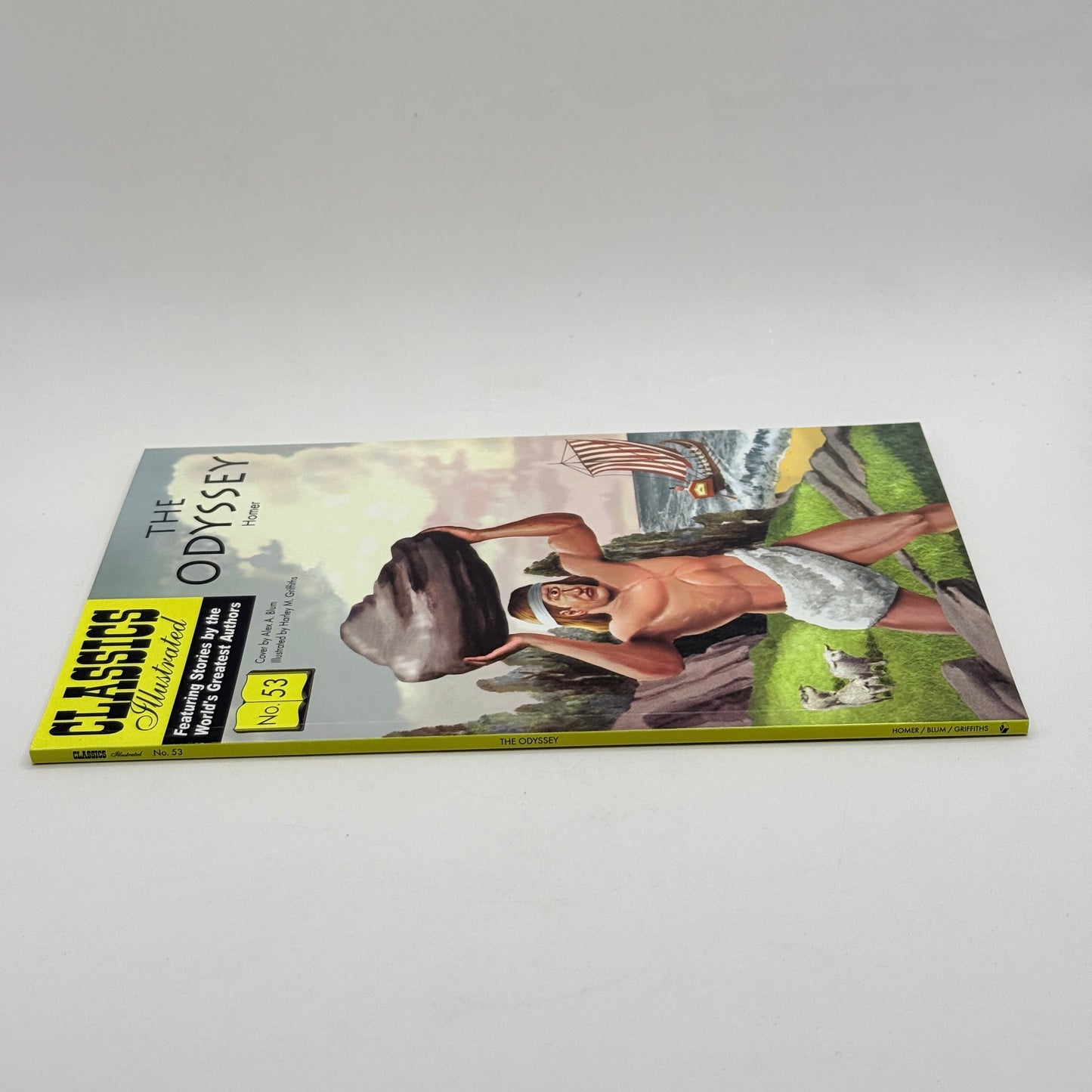 The Odyssey by Homer (Classics Illustrated No. 53)