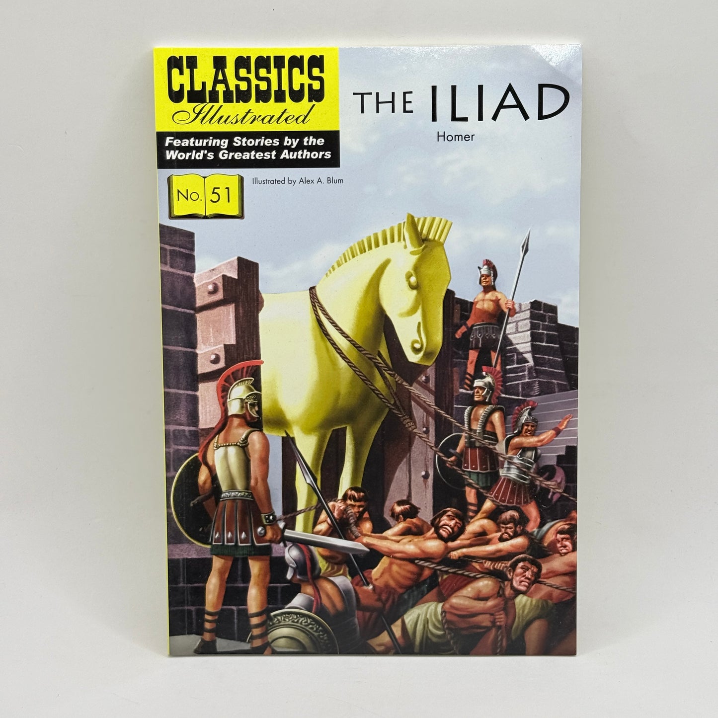 The Iliad by Homer (Classics Illustrated No. 51)