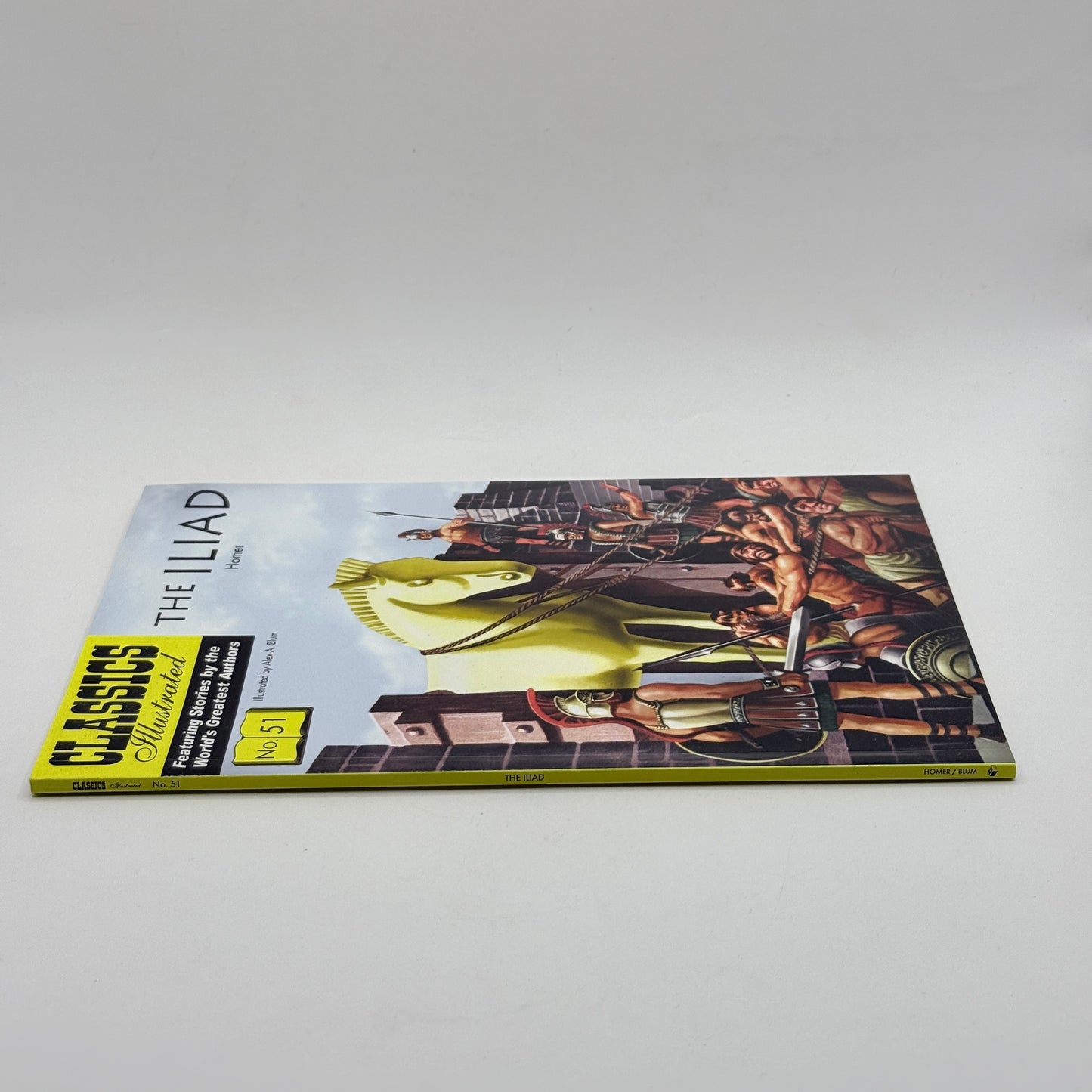 The Iliad by Homer (Classics Illustrated No. 51)