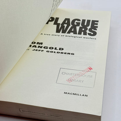 Plague Wars by Tom Mangold & Jeff Goldberg