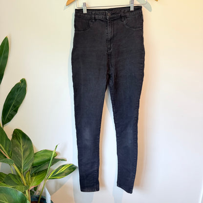 Glassons Denim Size 10 Black Jeans