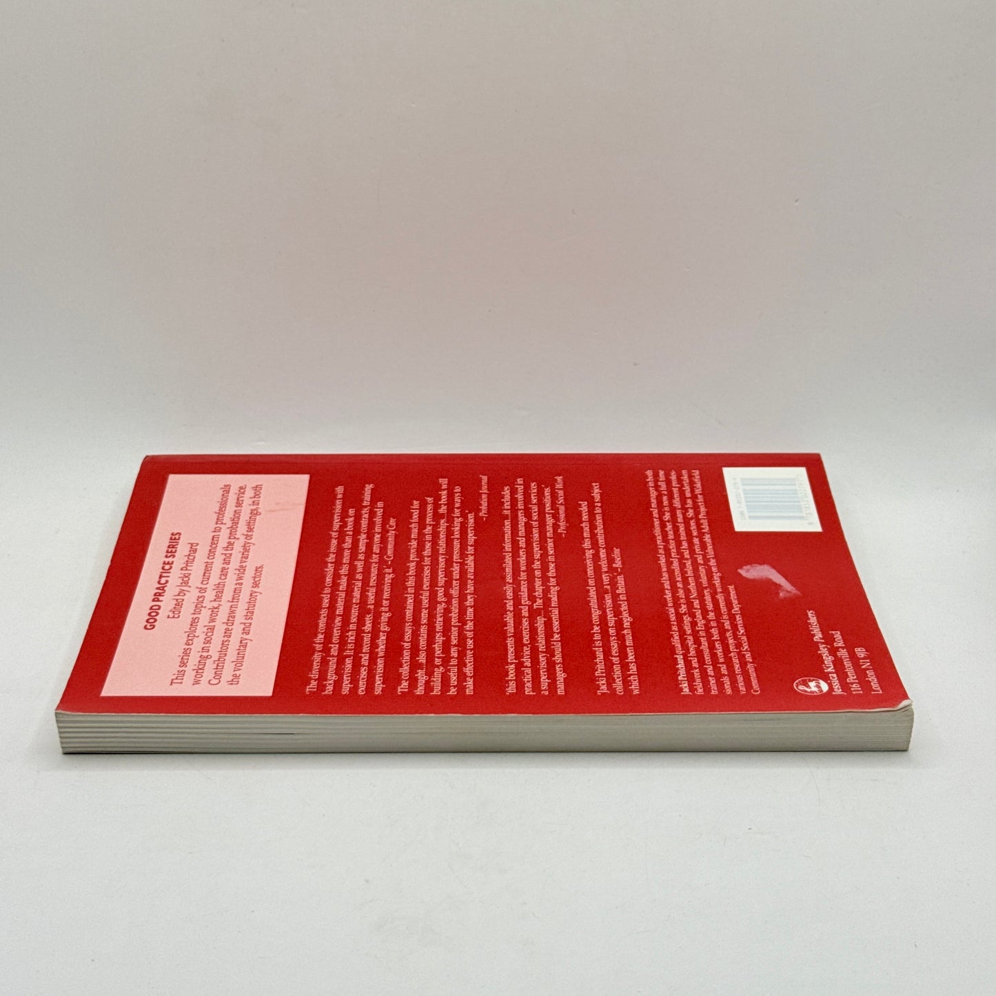 Good Practice in Supervision edited by Jacki Pritchard