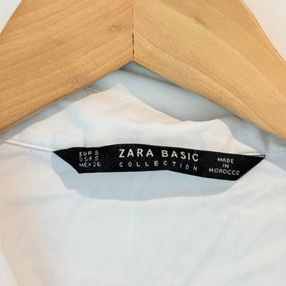 Zara Basic Size S White Shirt