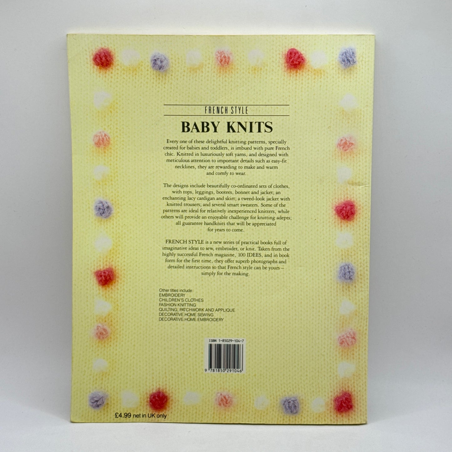 Baby Knits from the French Style Series