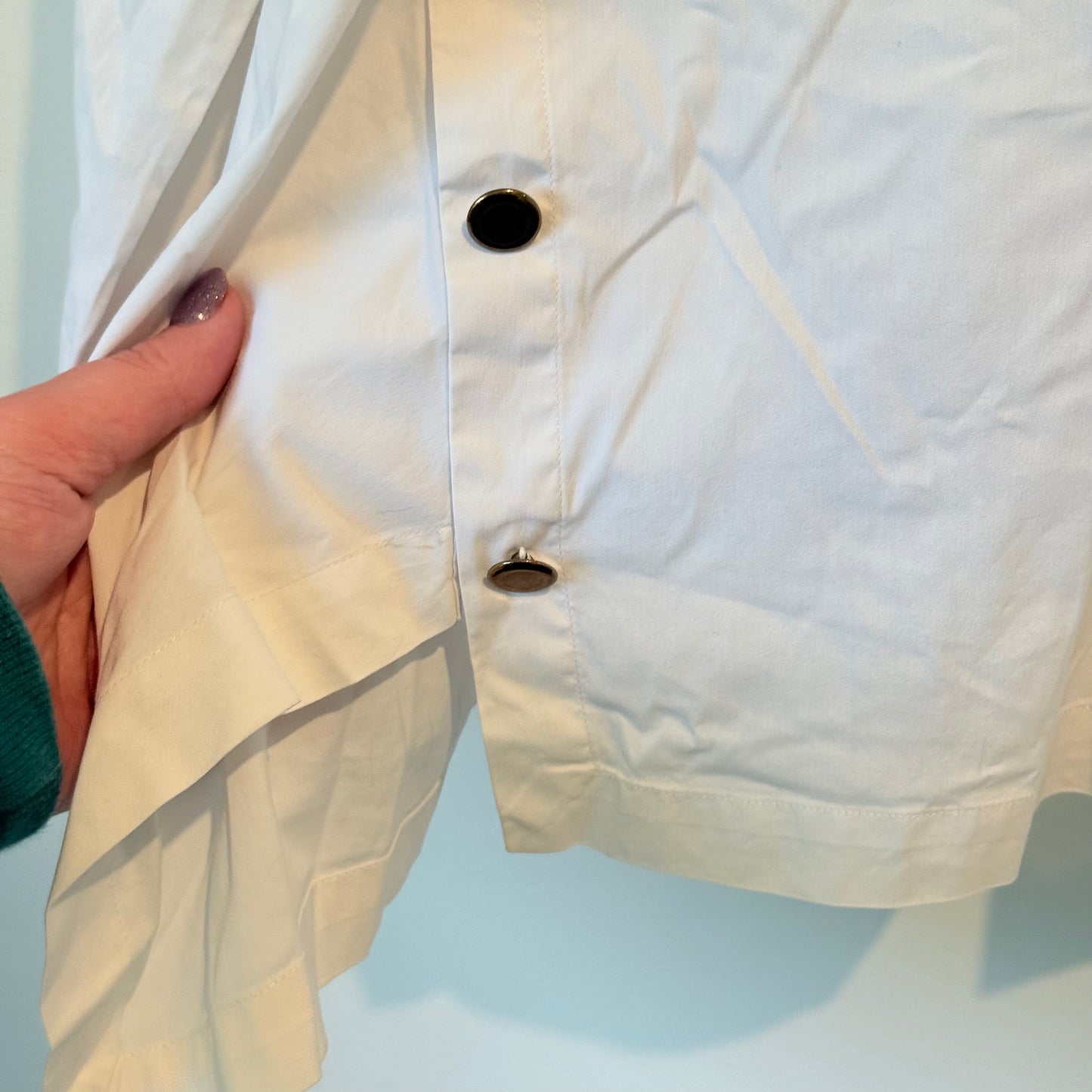 Zara Basic Size S White Shirt