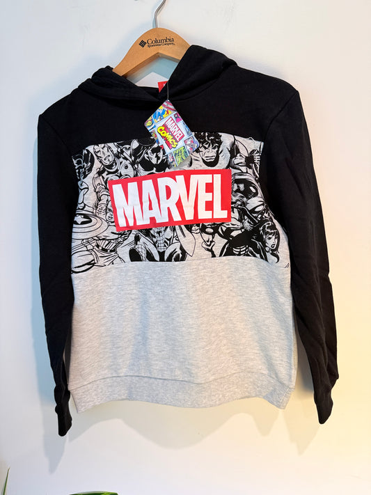 Marvel Comics Colour Block Hoodie Size 12 Years