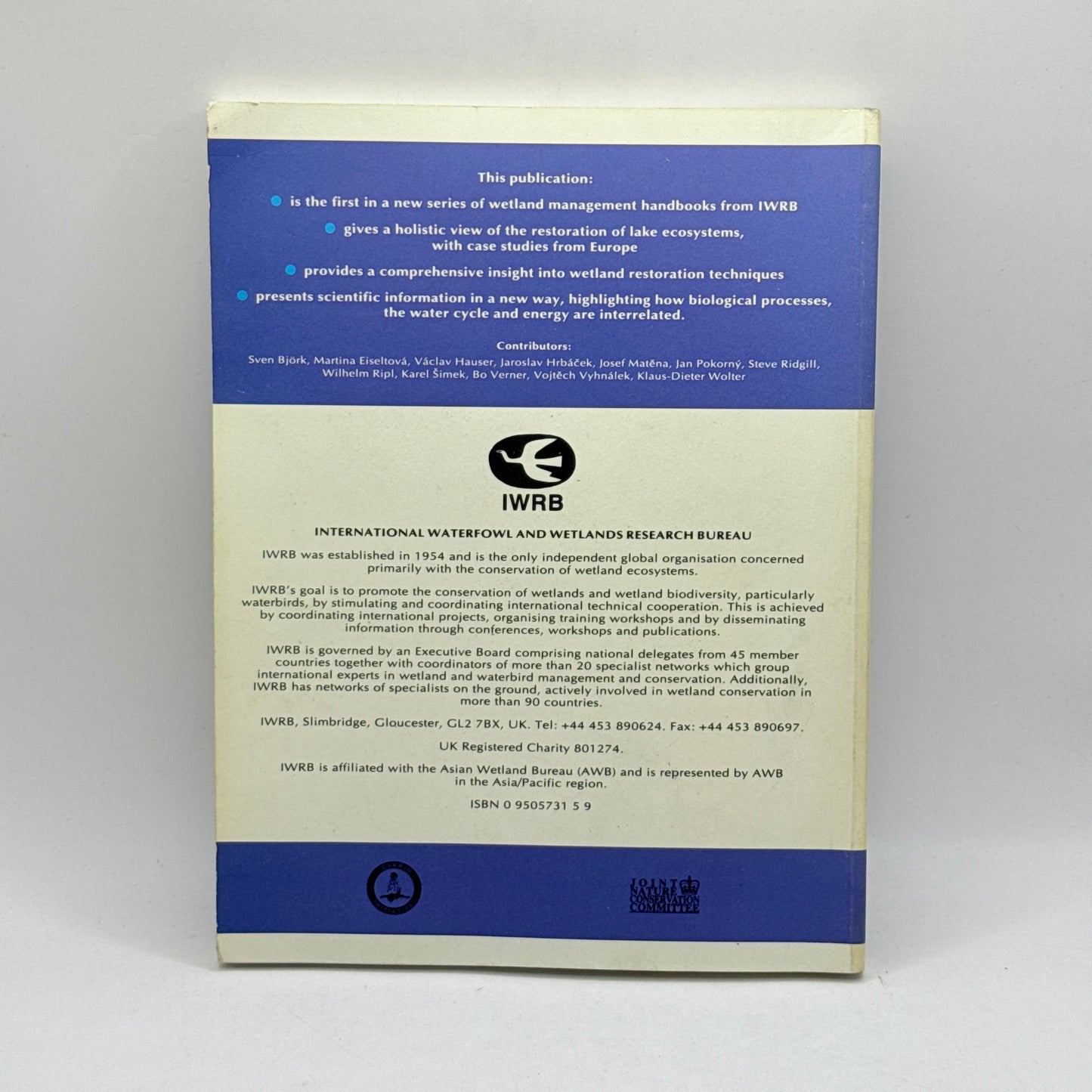 Restoration of Lake Ecosystems: A Holistic Approach edited by Martina Eiseltová