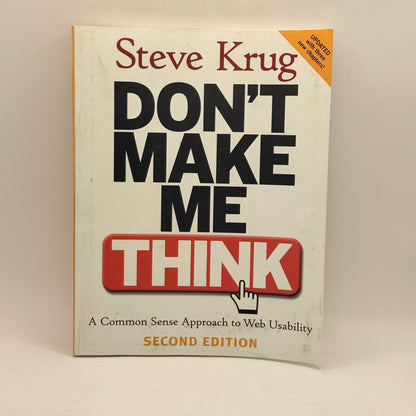 Don't Make Me Think by Steve Krug