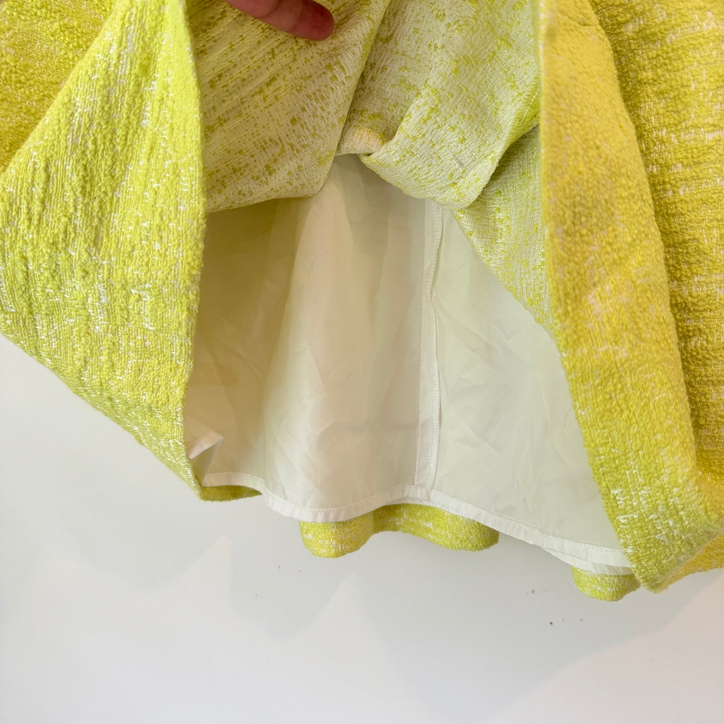 Marcs Size 8 Box Pleat Mini Skirt