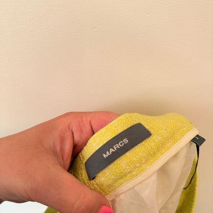 Marcs Size 8 Box Pleat Mini Skirt