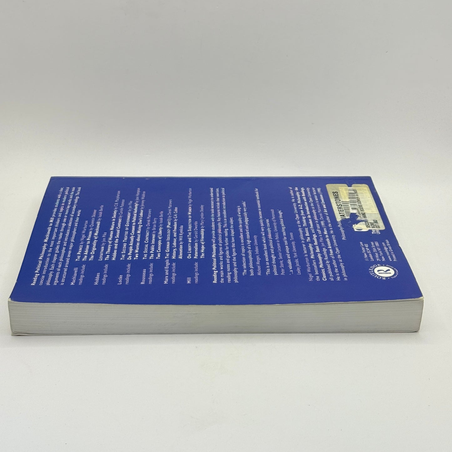 Reading Political Philosophy: Machiavelli to Mill by Nigel Warburton, Jon Pike and Derek Matravers