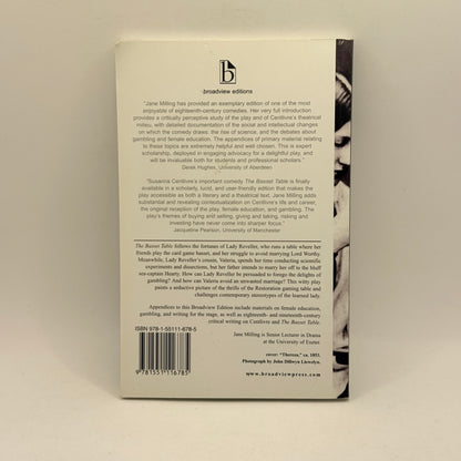 The Basset Table by Susanna Centlivre