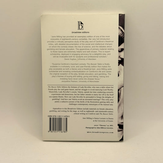 The Basset Table by Susanna Centlivre