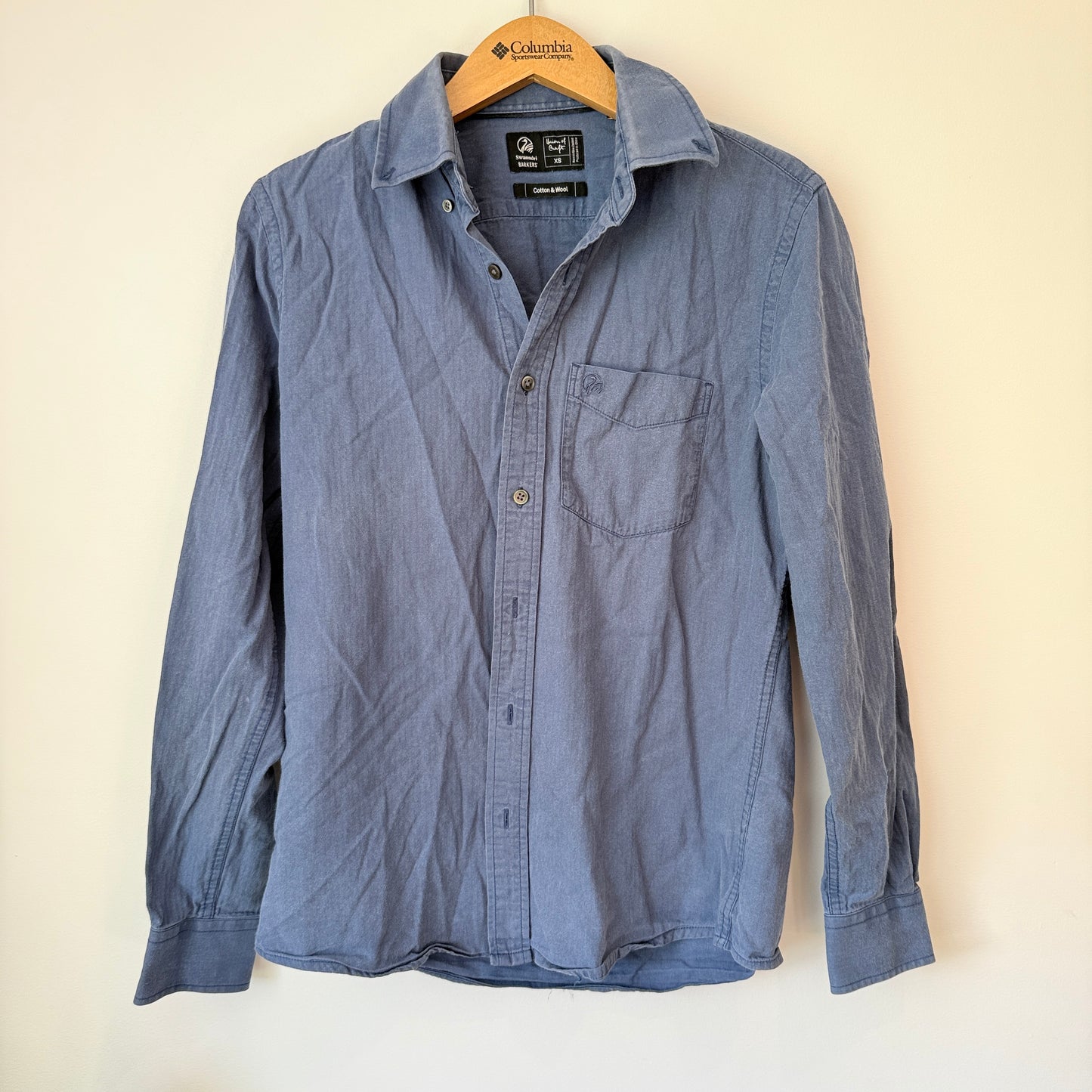 Swanndri Barkers Size XS Long-Sleeve Button-Down Shirt