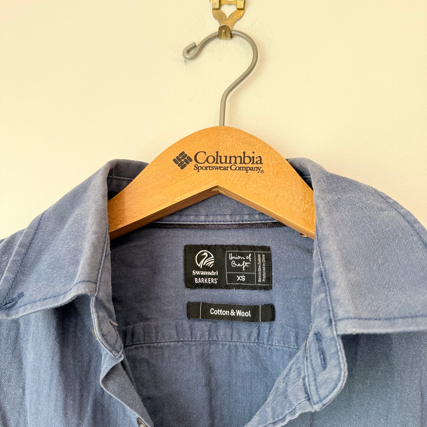 Swanndri Barkers Size XS Long-Sleeve Button-Down Shirt