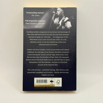 Chapter and Verse by Bernard Sumner