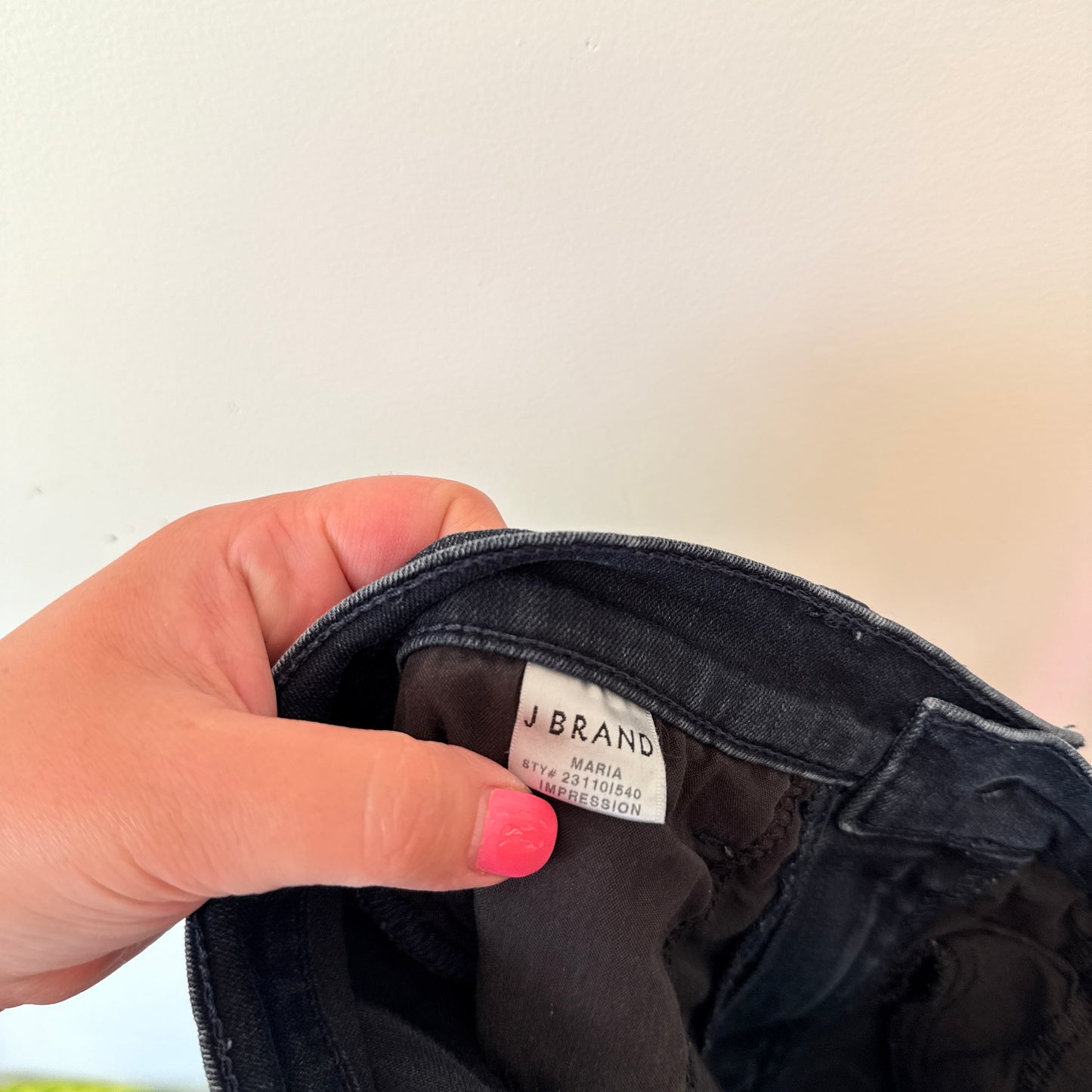 J Brand Size 10 Dark Wash Skinny Jeans