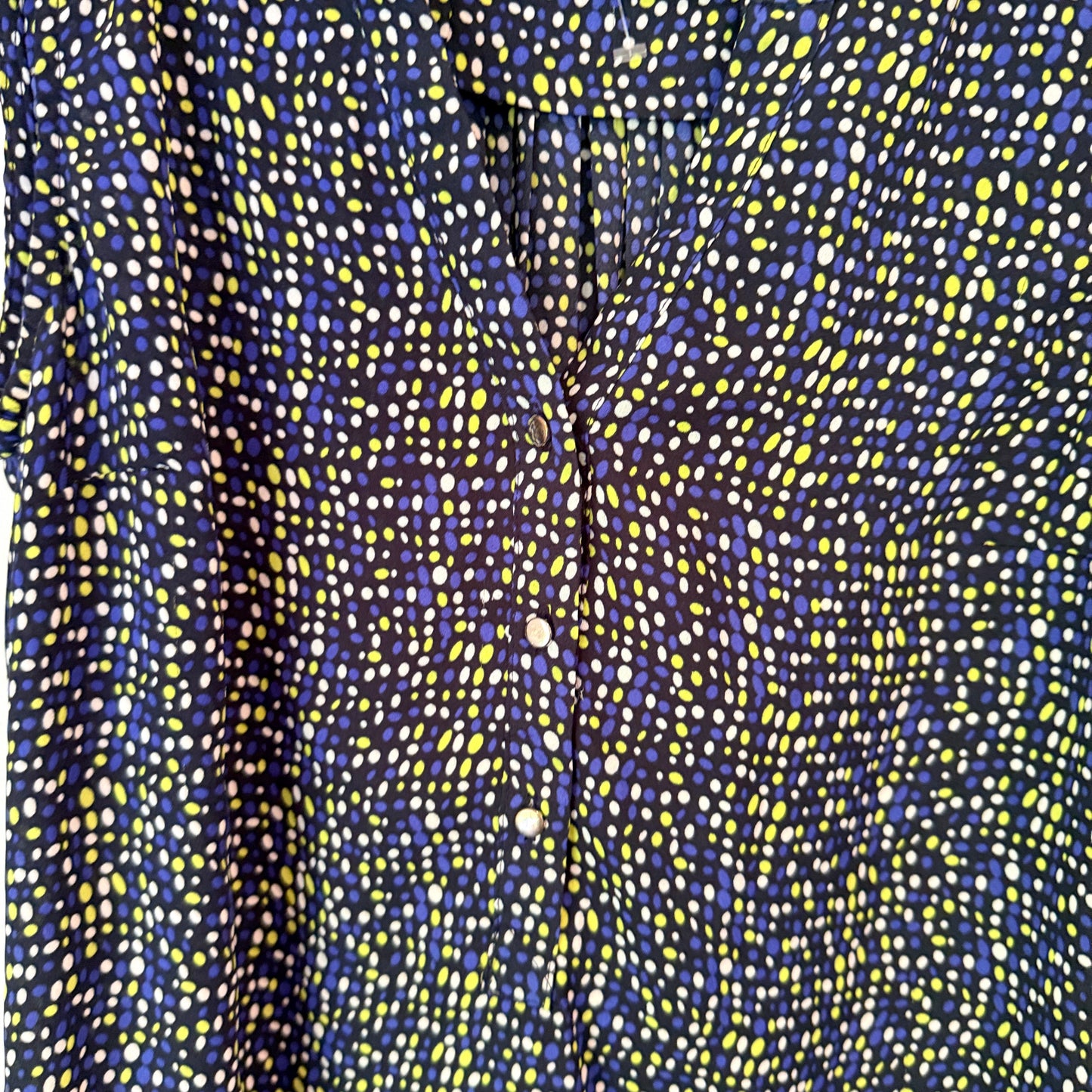 Jacqui E Size 8 Patterned Sleeveless Top