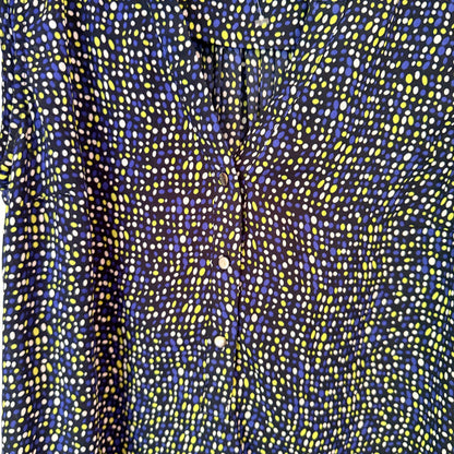 Jacqui E Size 8 Patterned Sleeveless Top